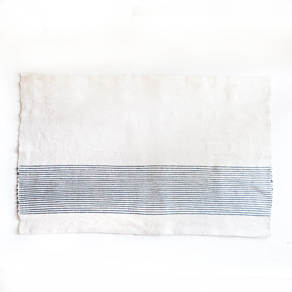Ribbed Cotton Bath Mat