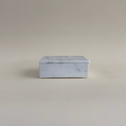 Marble Rectangular Lidded Box