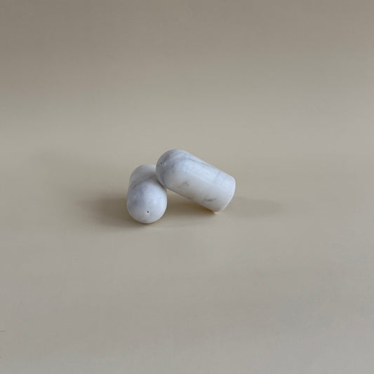 Marble Salt & Pepper Shakers