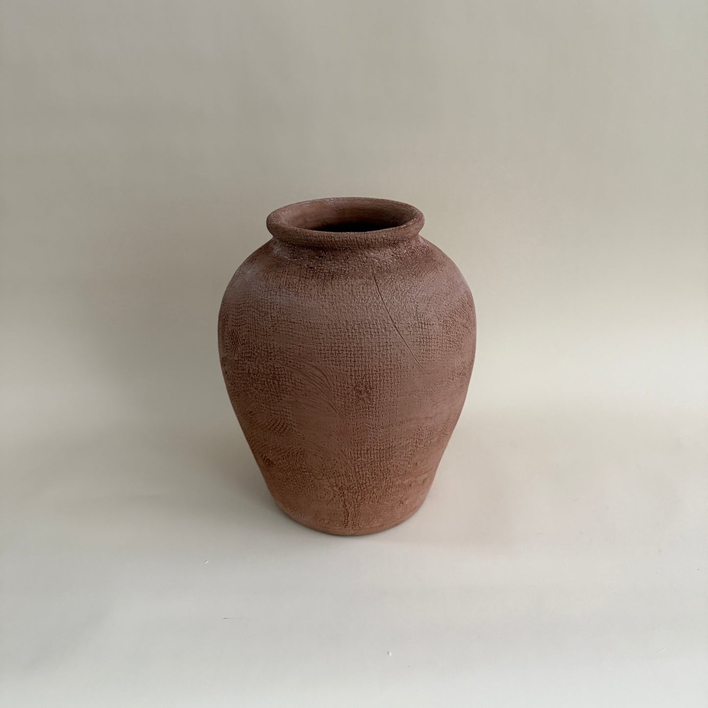 Natural Terracotta Vase