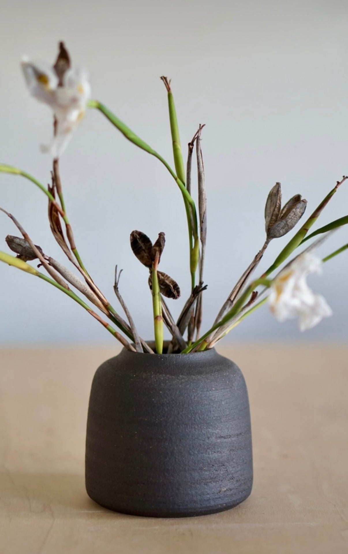 Dark Bud Vase