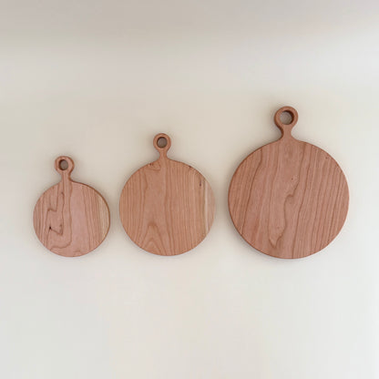 Organic Cutting Board-Round