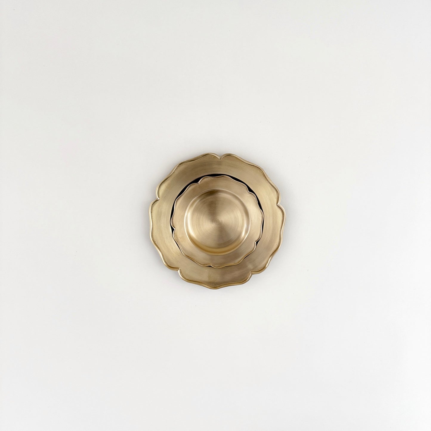 Fleur Brass Tray