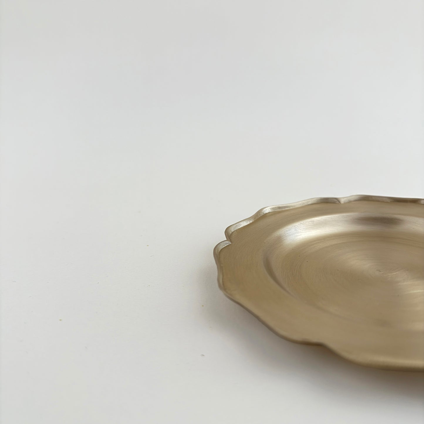 Fleur Brass Tray